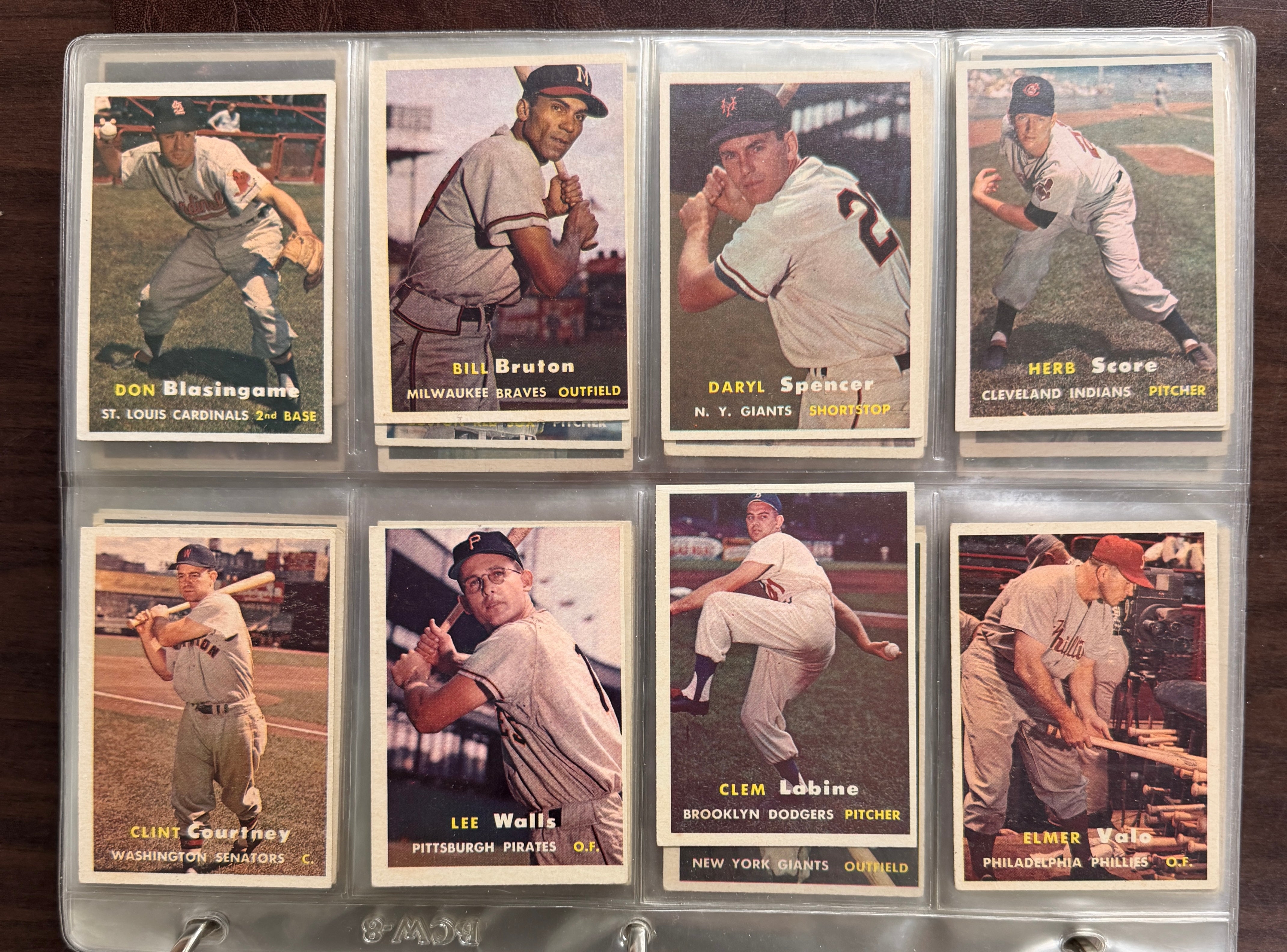 1957 Topps Baseball Complete Set (407) VG-EX/EX