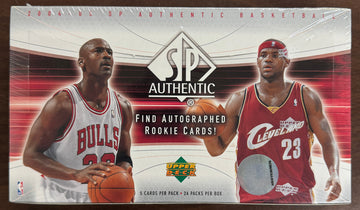 2004/05 Upper Deck SP Authentic Basketball Hobby Box Factory Sealed