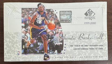 1999/00 Upper Deck SP Authentic Basketball Hobby Box Factory Sealed