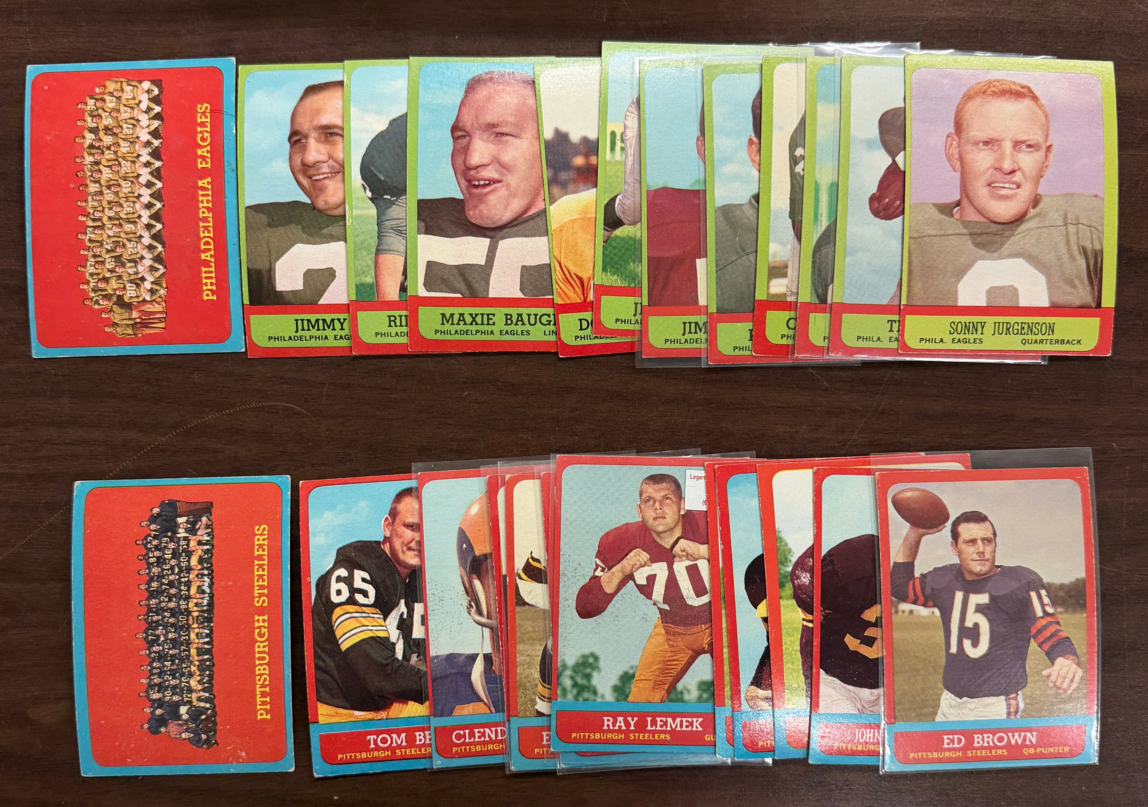 1963 Topps Football Near Complete Set (167/170) VG-EX+