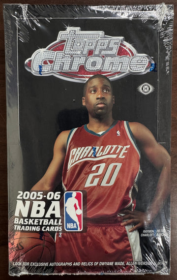 2005/06 Topps Chrome Basketball Hobby Box Factory Sealed