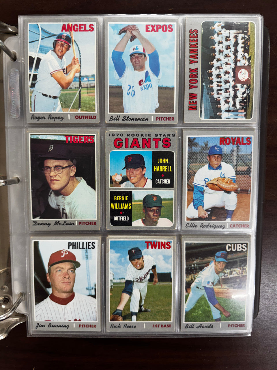 1970 Topps Baseball Complete Set (720) EX-EX/MT Overall