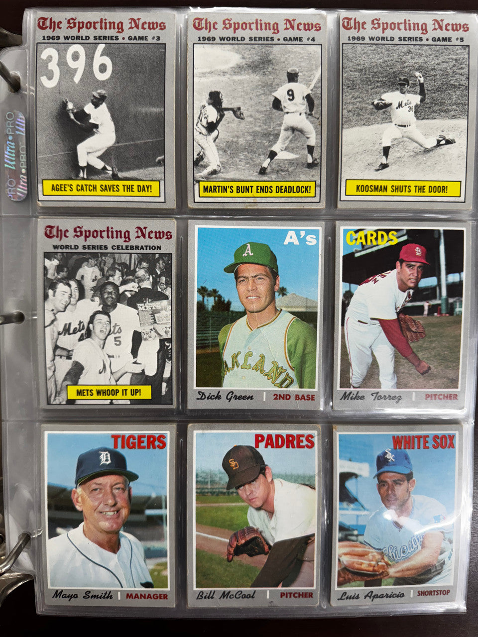 1970 Topps Baseball Complete Set (720) EX-EX/MT Overall