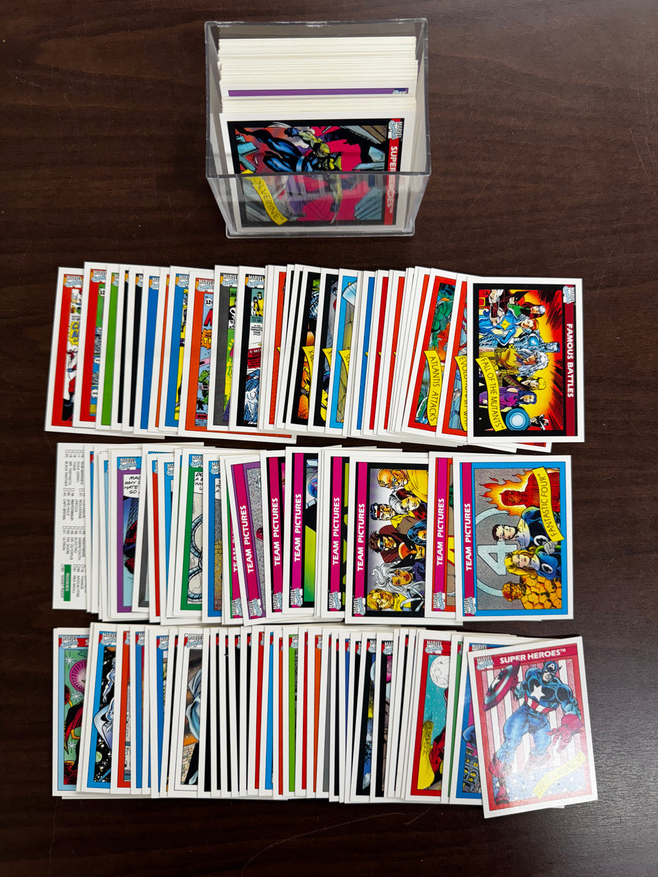 1990 Impel Marvel Universe Series 1 Complete Set (162) NM