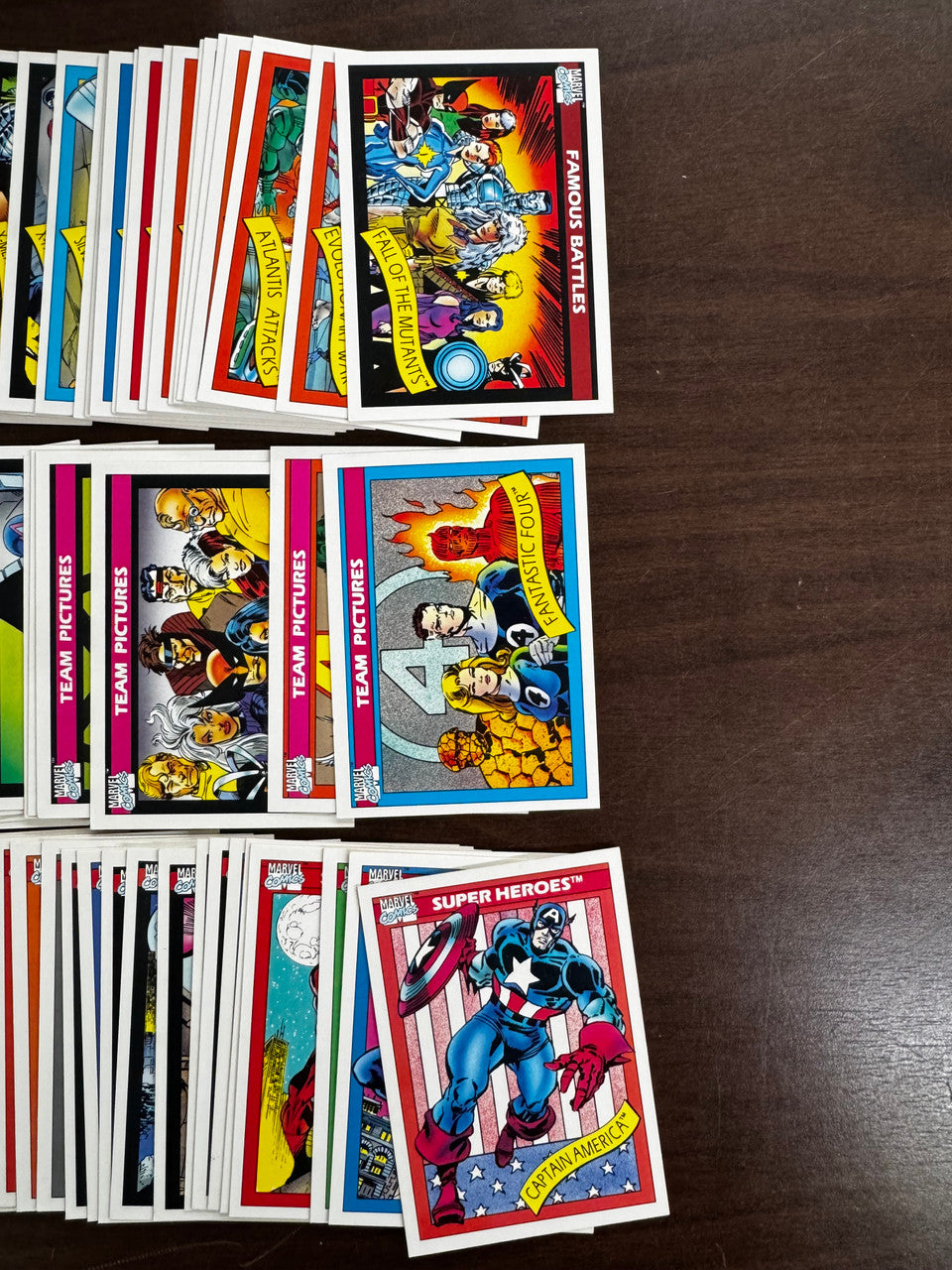 1990 Impel Marvel Universe Series 1 Complete Set (162) NM