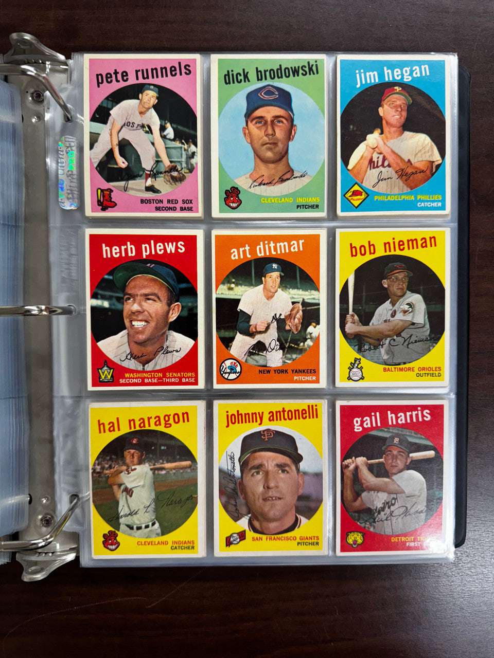 1959 Topps Baseball Complete Set (572) EX Overall Mantle Gibson RC