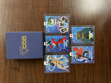2025 Upper Deck CDD DC Fleer Ultra Thunder Clap 5 Card Set