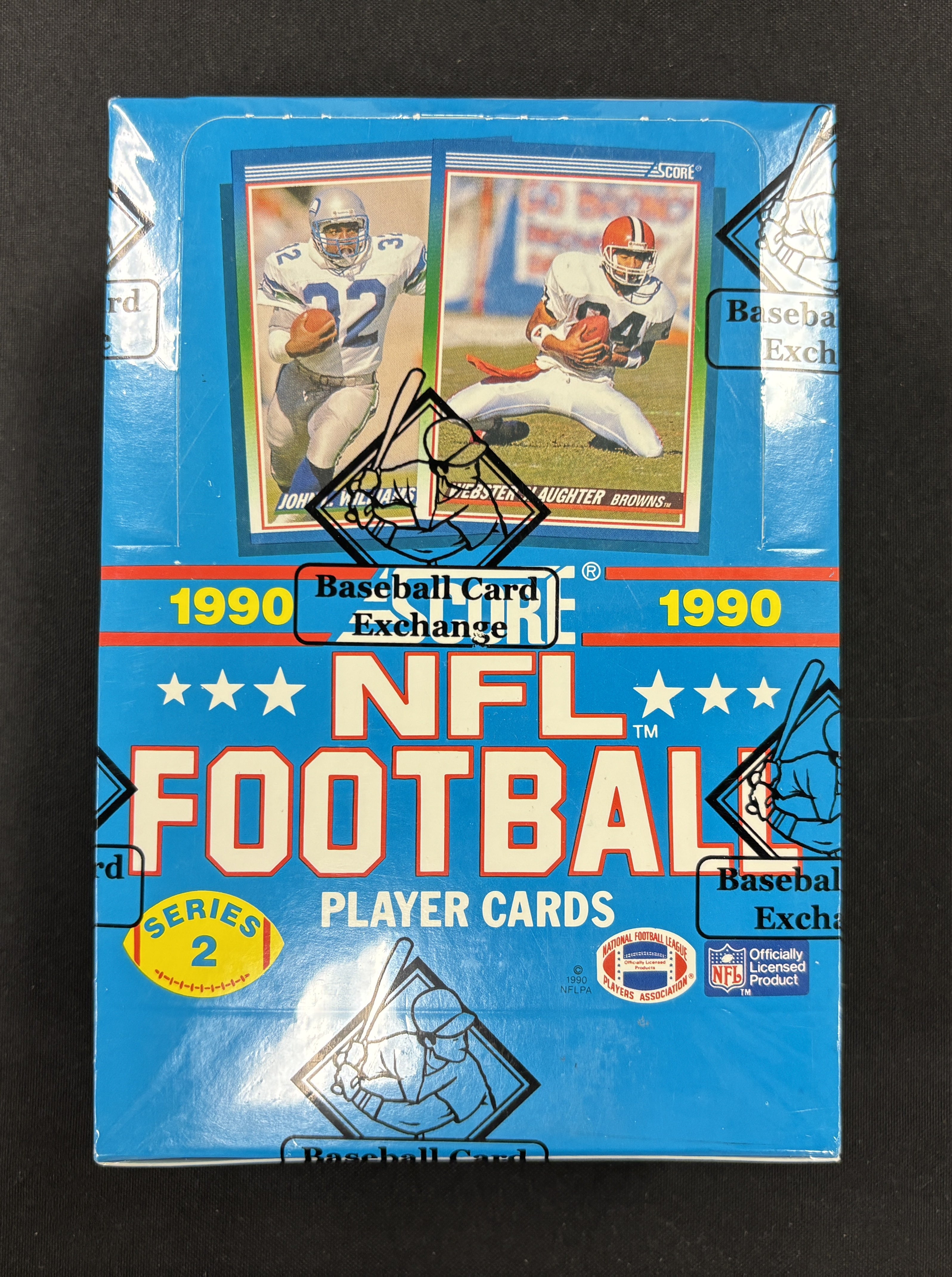 1990 Score Football Series Two Box BBCE Wrapped/Sealed FASC