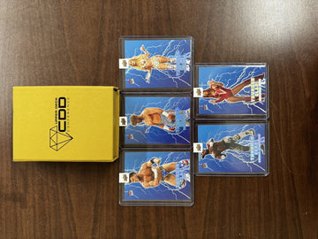 2025 Upper Deck CDD AEW Wrestling Fleer Ultra Thunder Clap 5 Card Set
