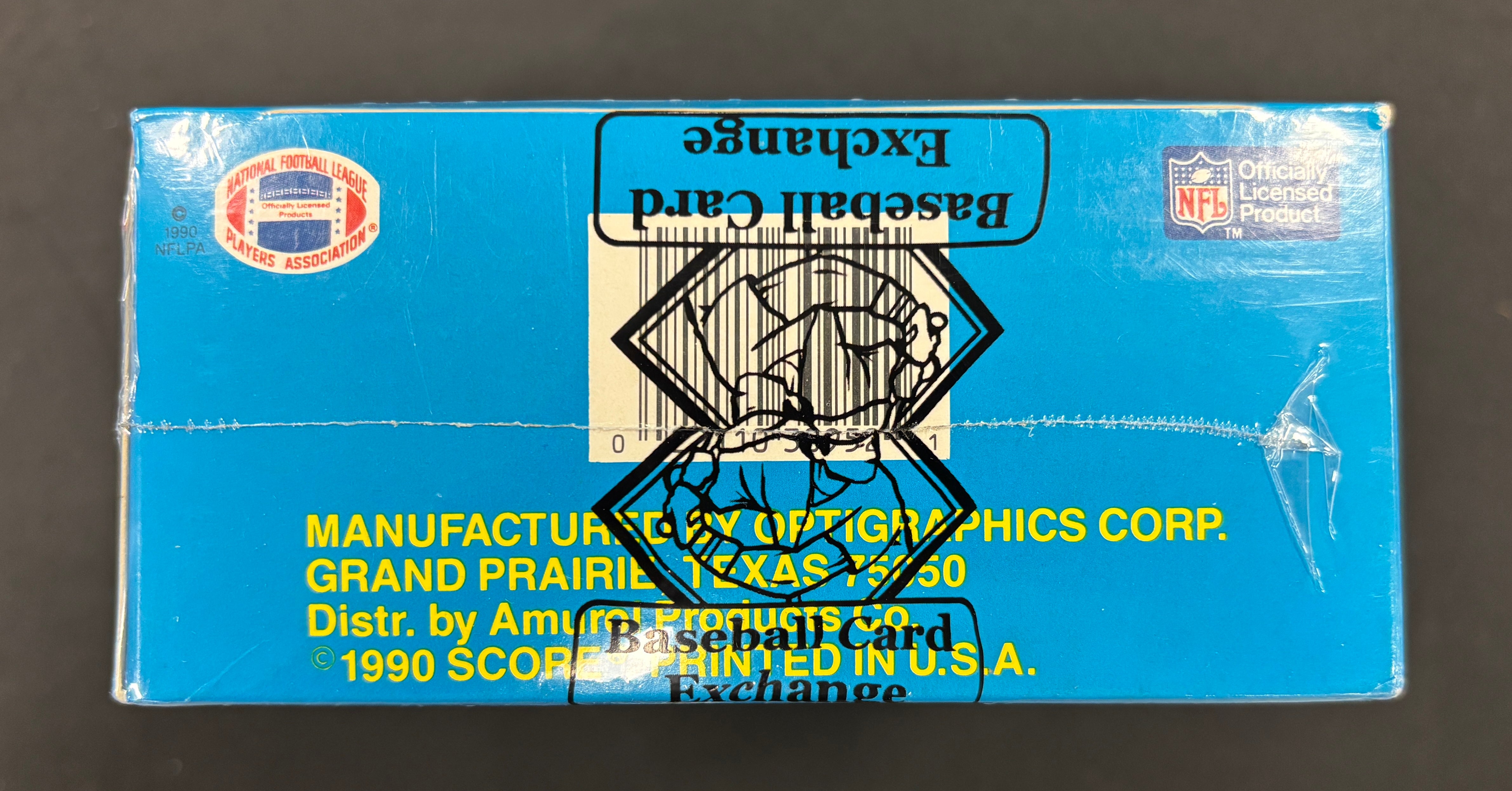 1990 Score Football Series Two Box BBCE Wrapped/Sealed FASC