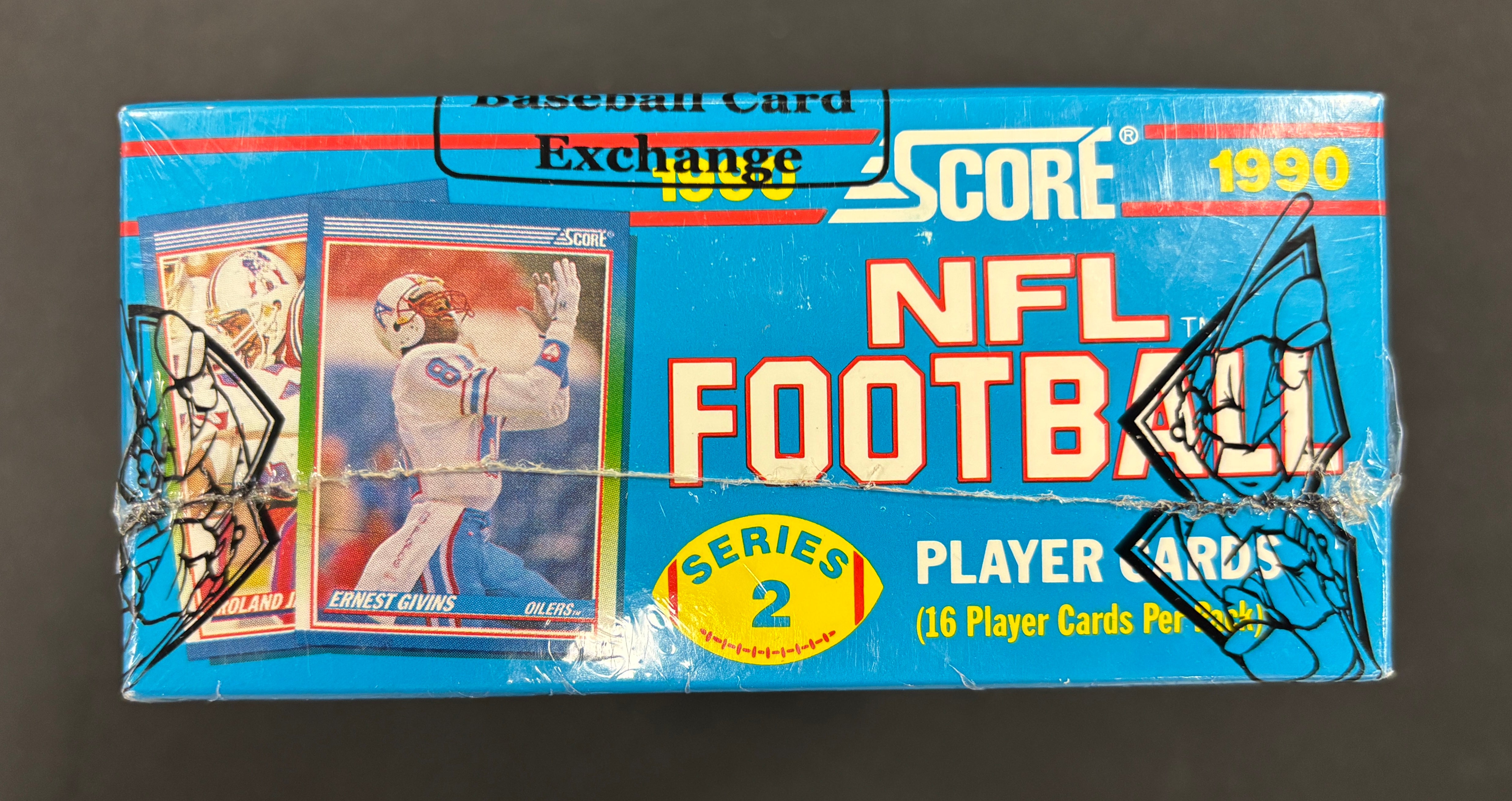 1990 Score Football Series Two Box BBCE Wrapped/Sealed FASC