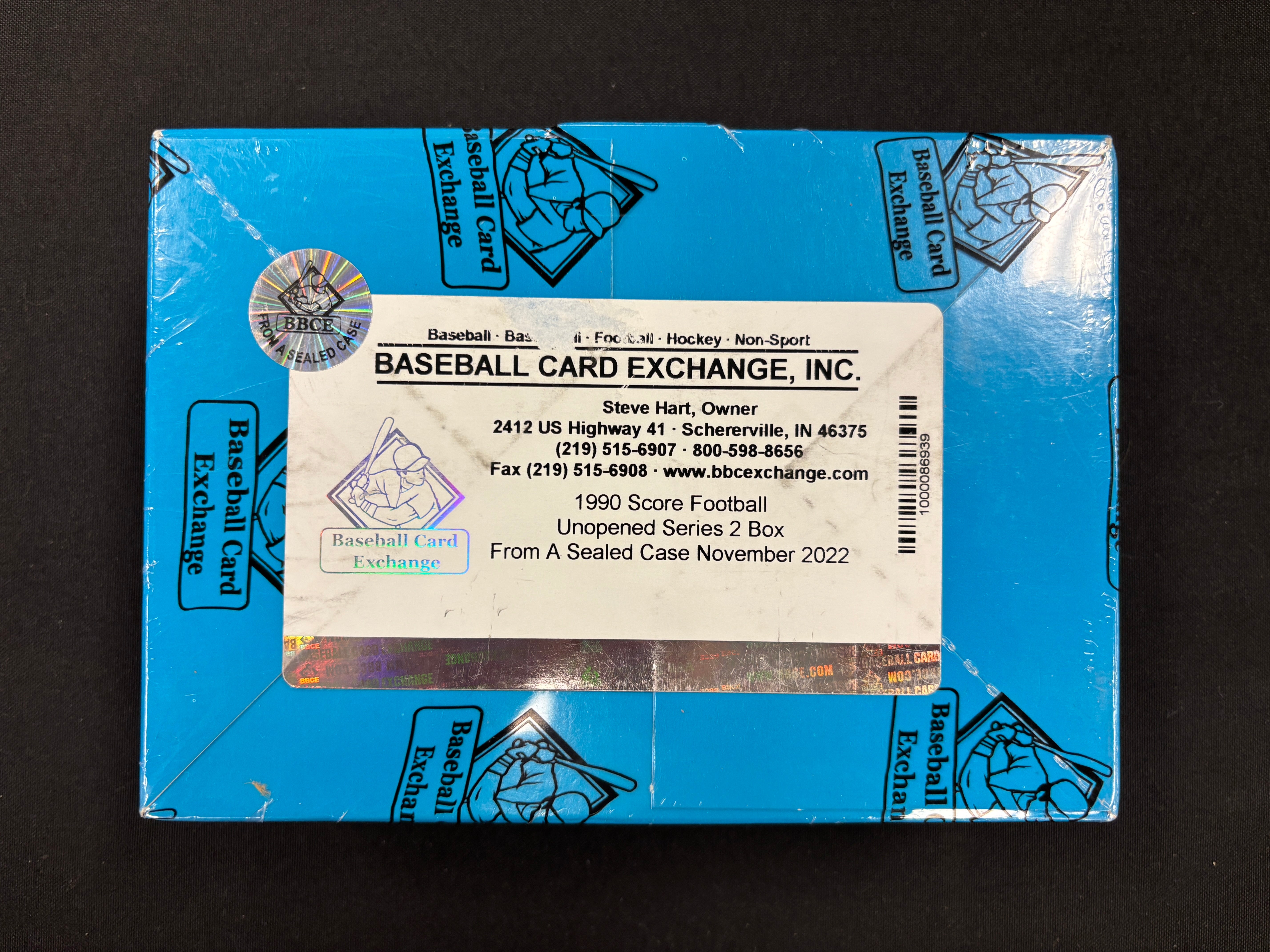 1990 Score Football Series Two Box BBCE Wrapped/Sealed FASC