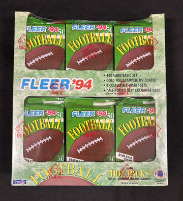 1994 Fleer Football Cello Box BBCE Wrapped/Sealed