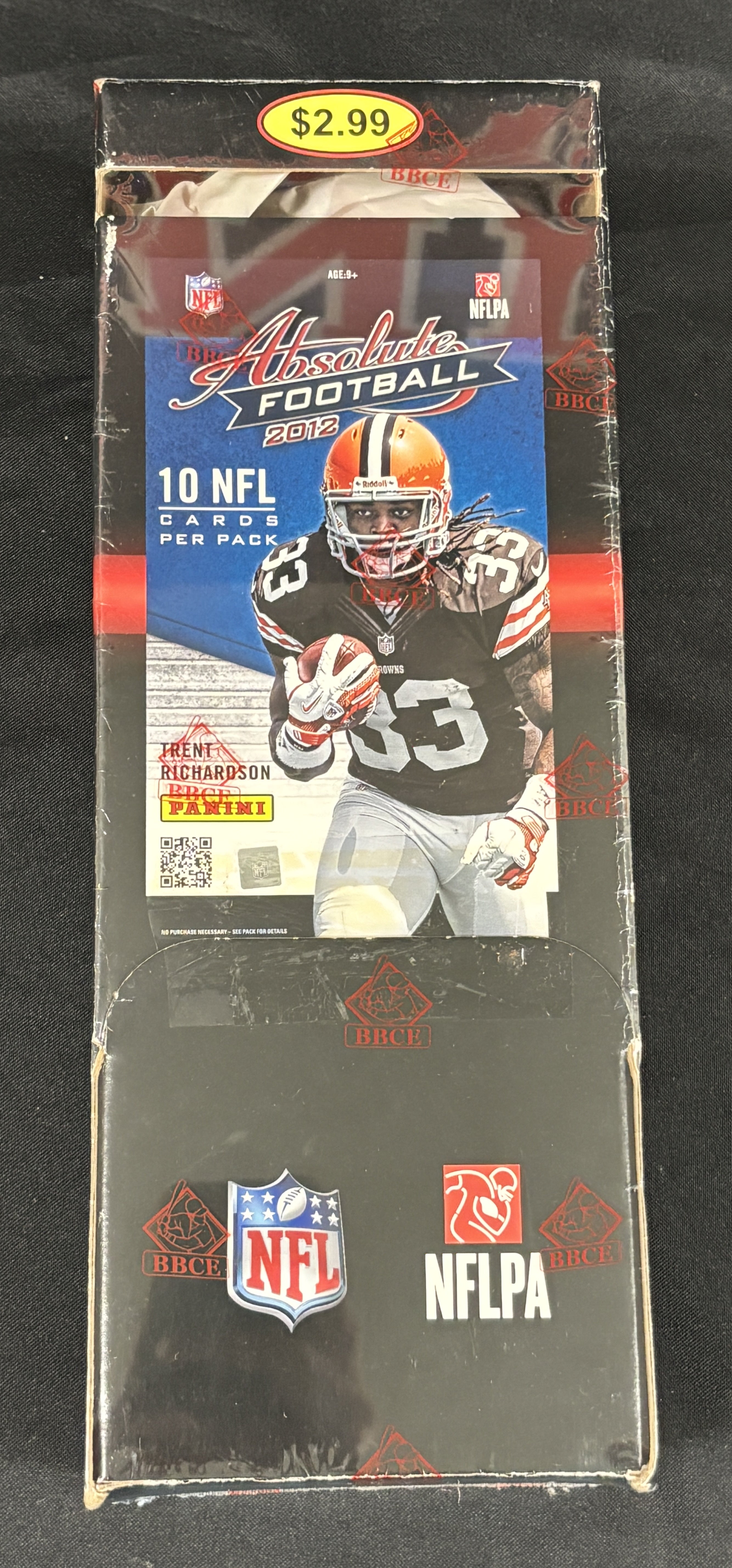 2012 Panini Absolute Gravity Feed Football Box BBCE Wrapped/Sealed