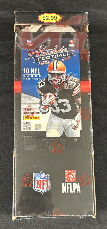 2012 Panini Absolute Gravity Feed Football Box BBCE Wrapped/Sealed