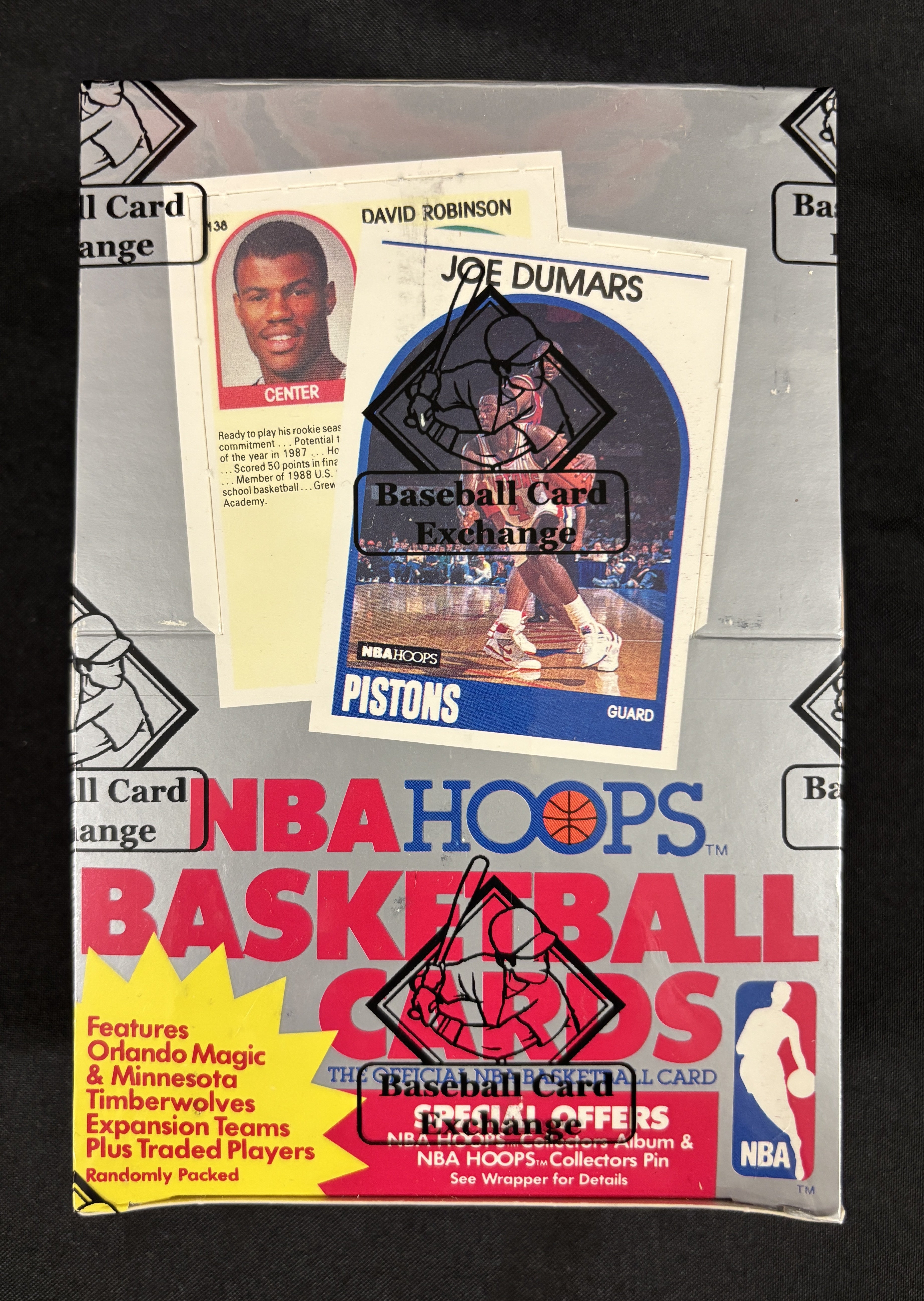 1989-90 NBA Hoops Basketball Series Two Box BBCE Wrapped/Sealed