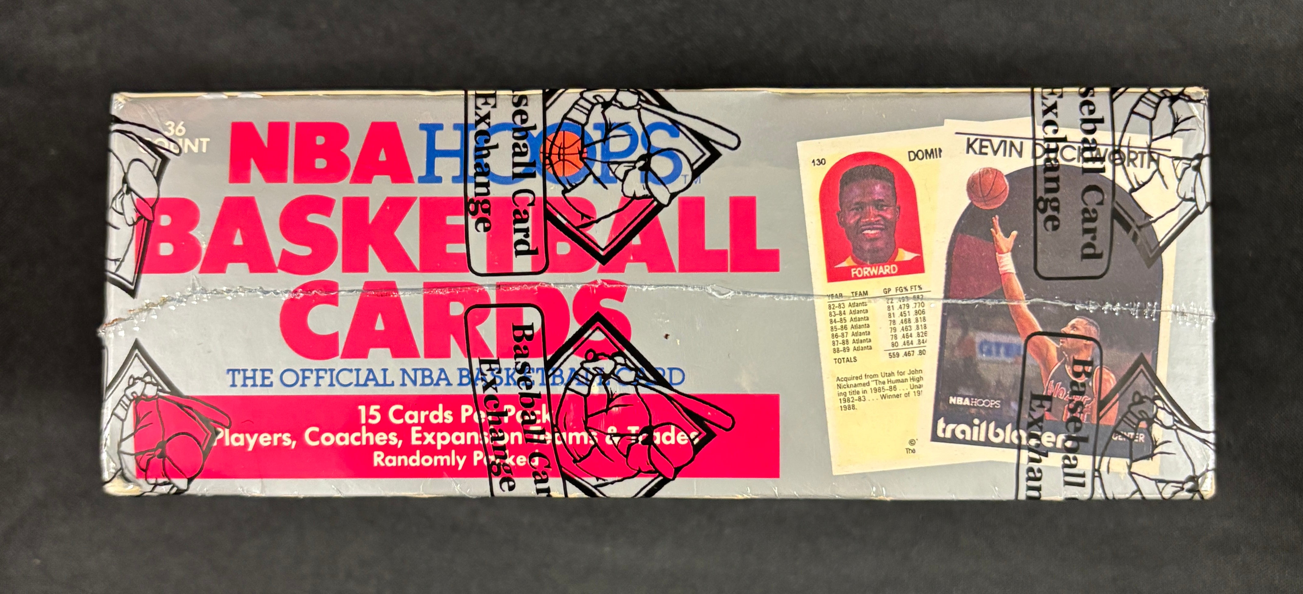 1989-90 NBA Hoops Basketball Series Two Box BBCE Wrapped/Sealed