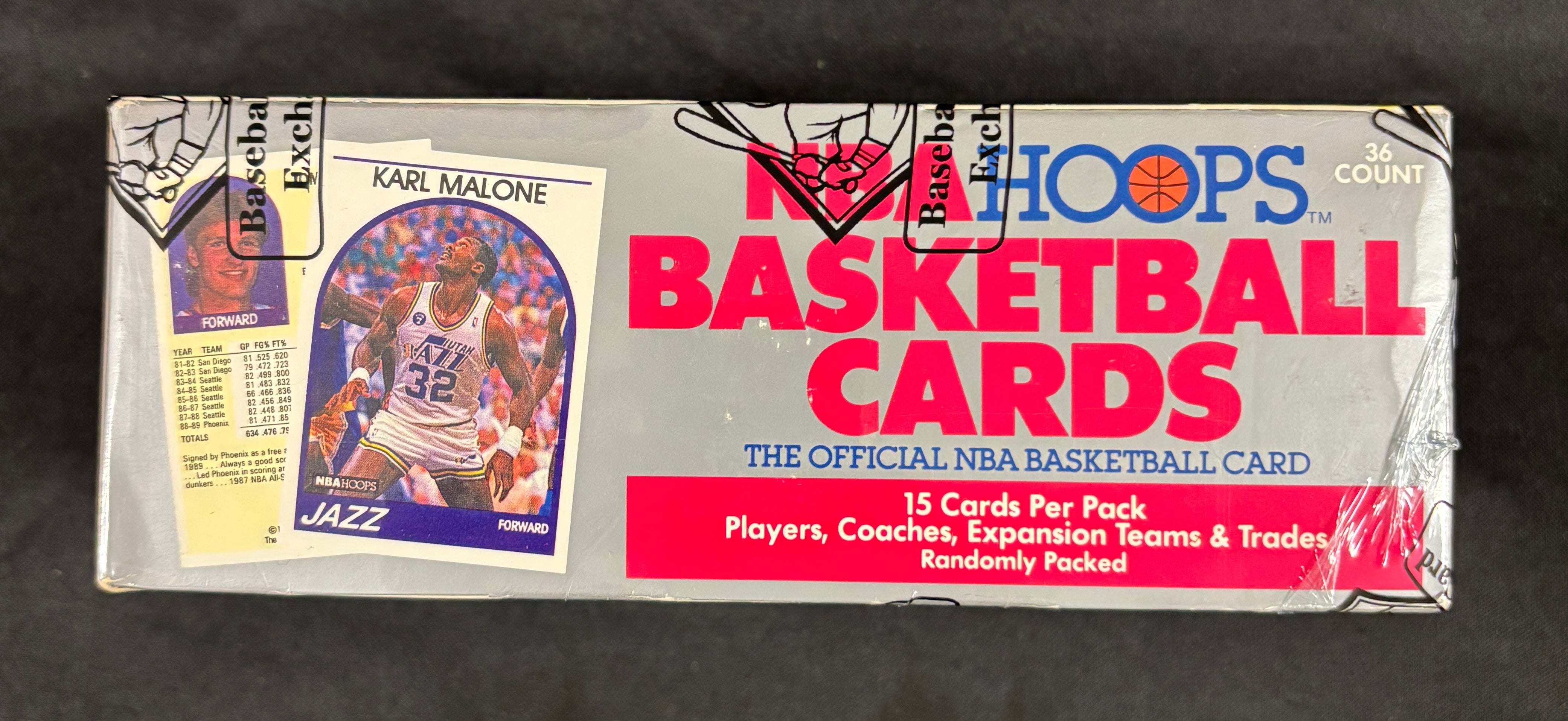 1989-90 NBA Hoops Basketball Series Two Box BBCE Wrapped/Sealed
