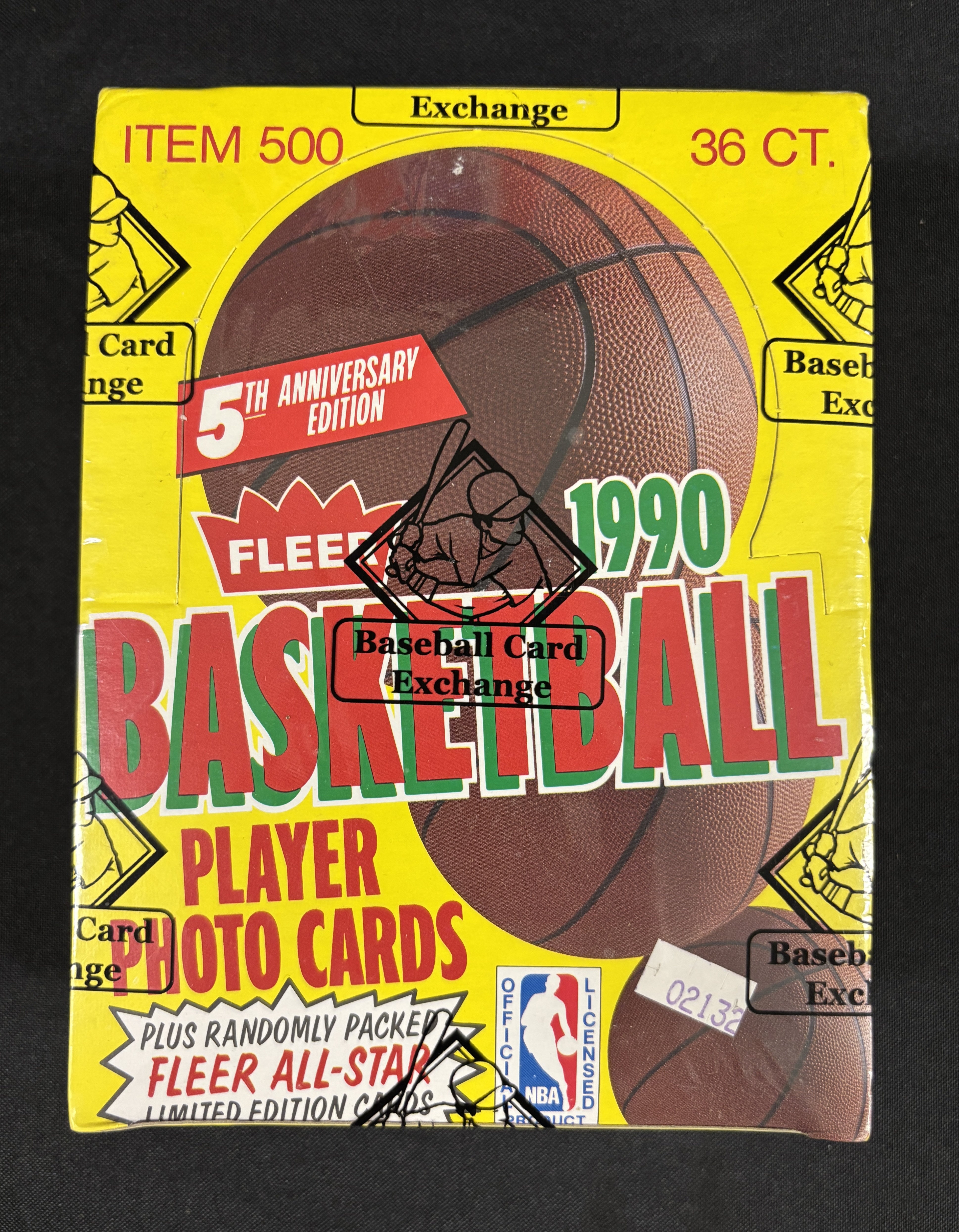 1990-91 Fleer Basketball Box BBCE Wrapped/Sealed FASC