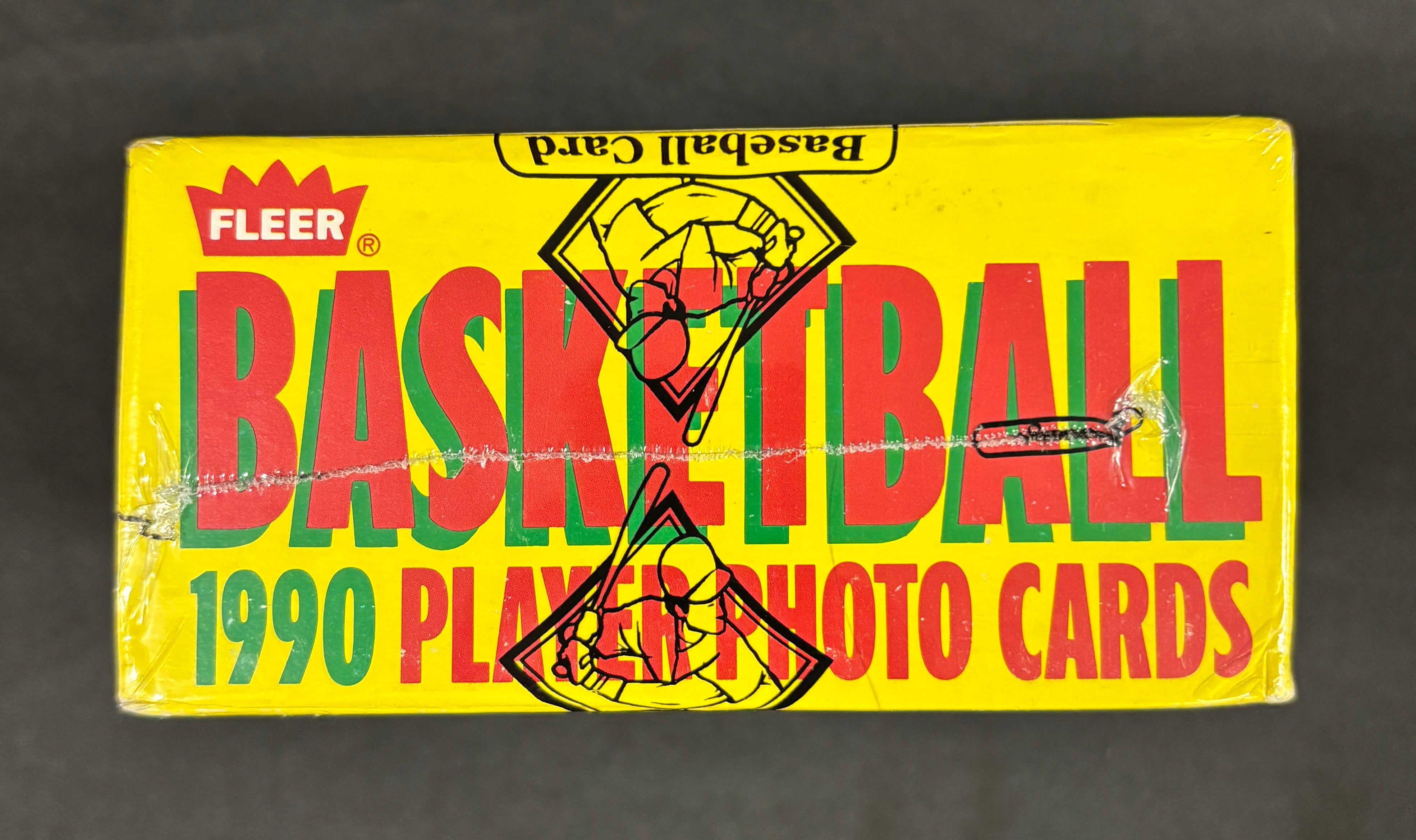 1990-91 Fleer Basketball Box BBCE Wrapped/Sealed FASC