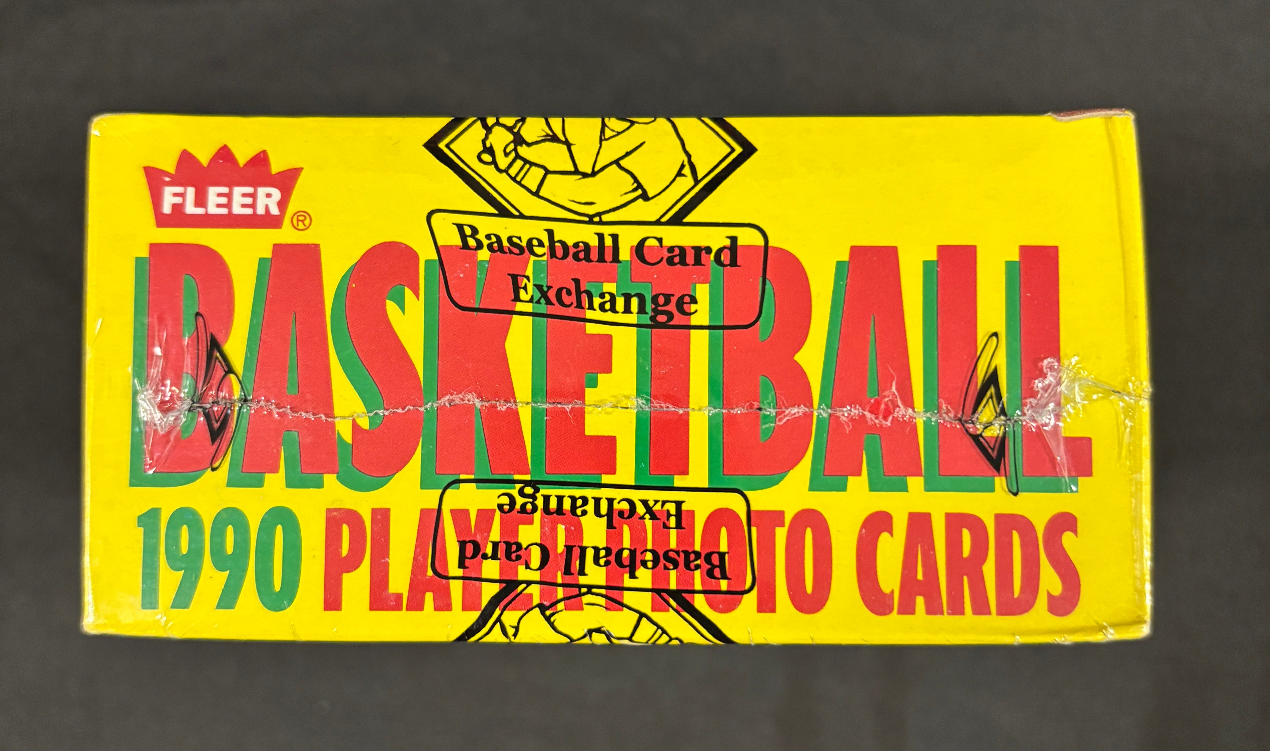 1990-91 Fleer Basketball Box BBCE Wrapped/Sealed FASC