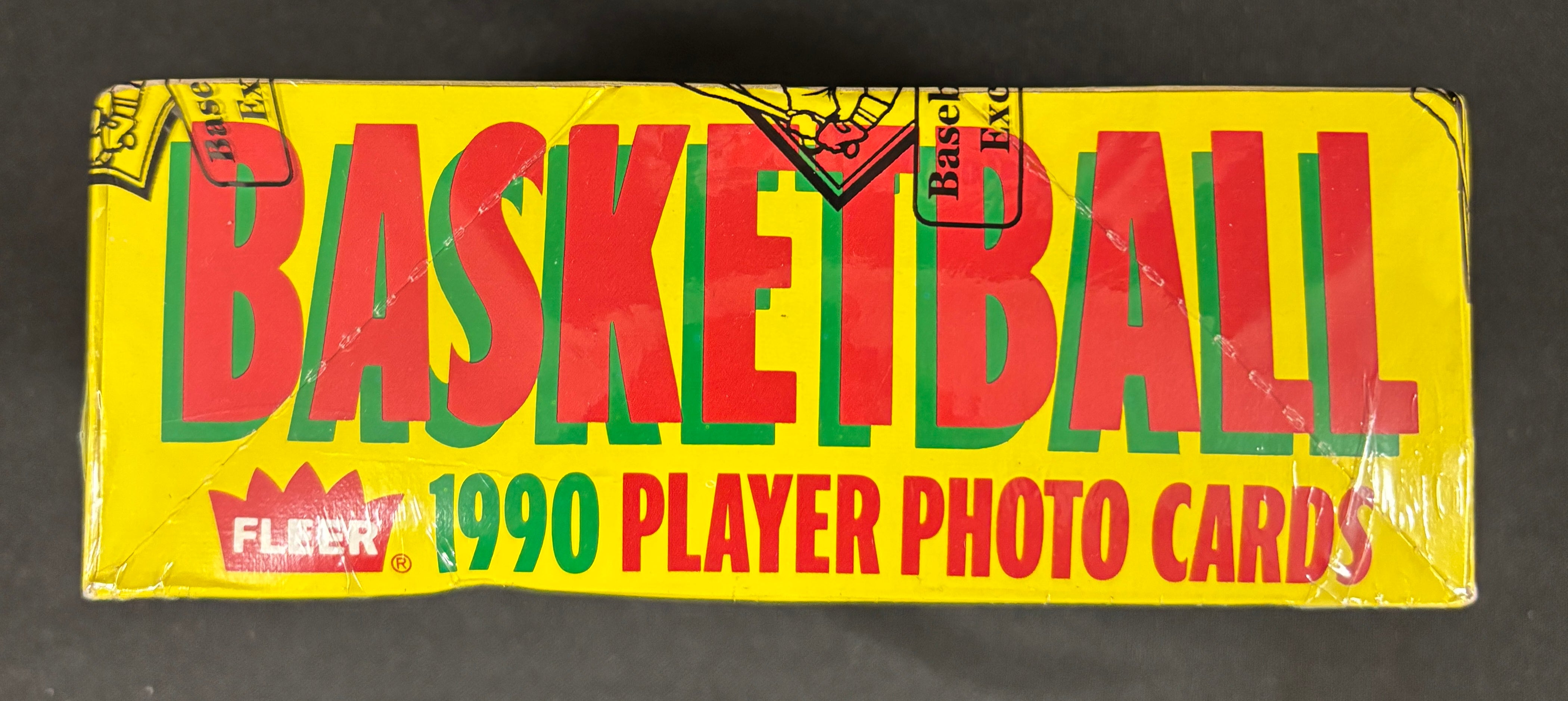 1990-91 Fleer Basketball Wax Box BBCE Wrapped/Sealed