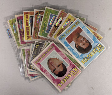 1971 Topps Football Posters Complete Set (32) EX-MT/NM