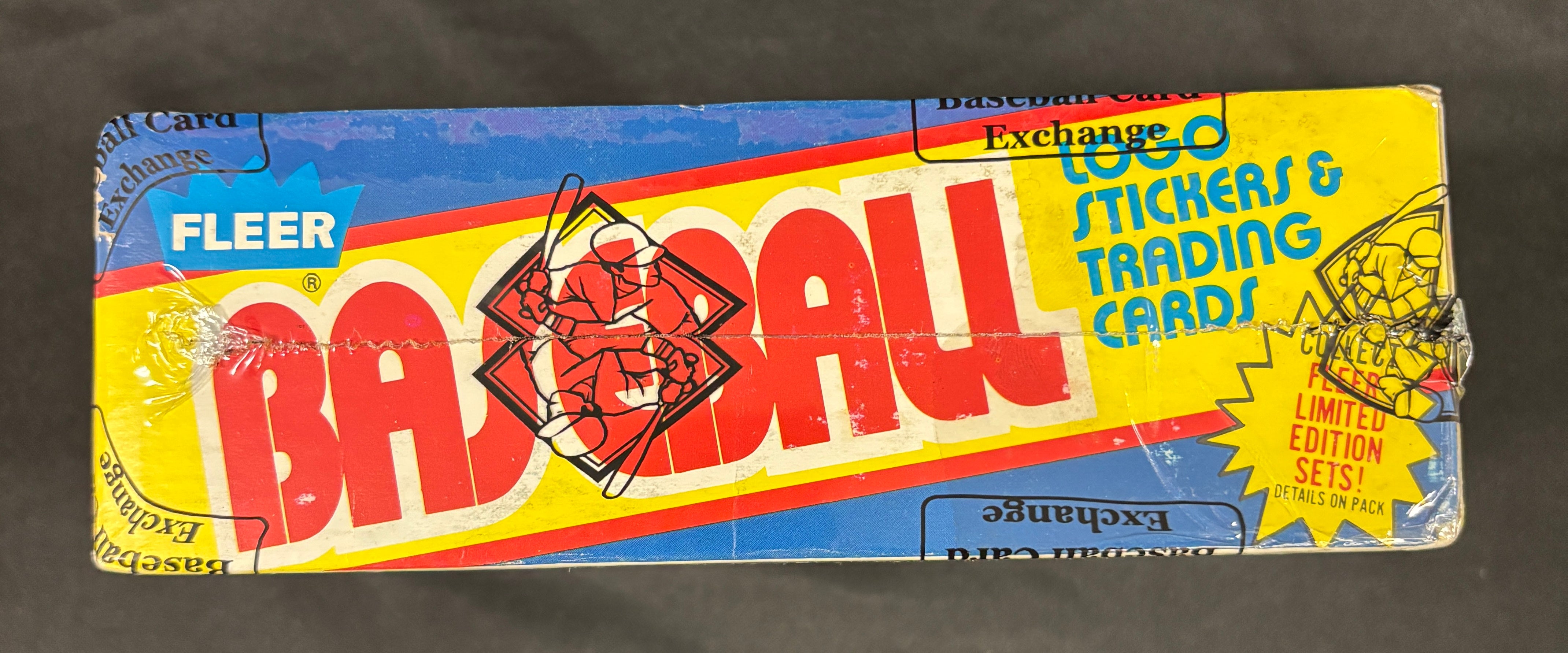 1989 Fleer Baseball Cello Box BBCE Wrapped/Sealed