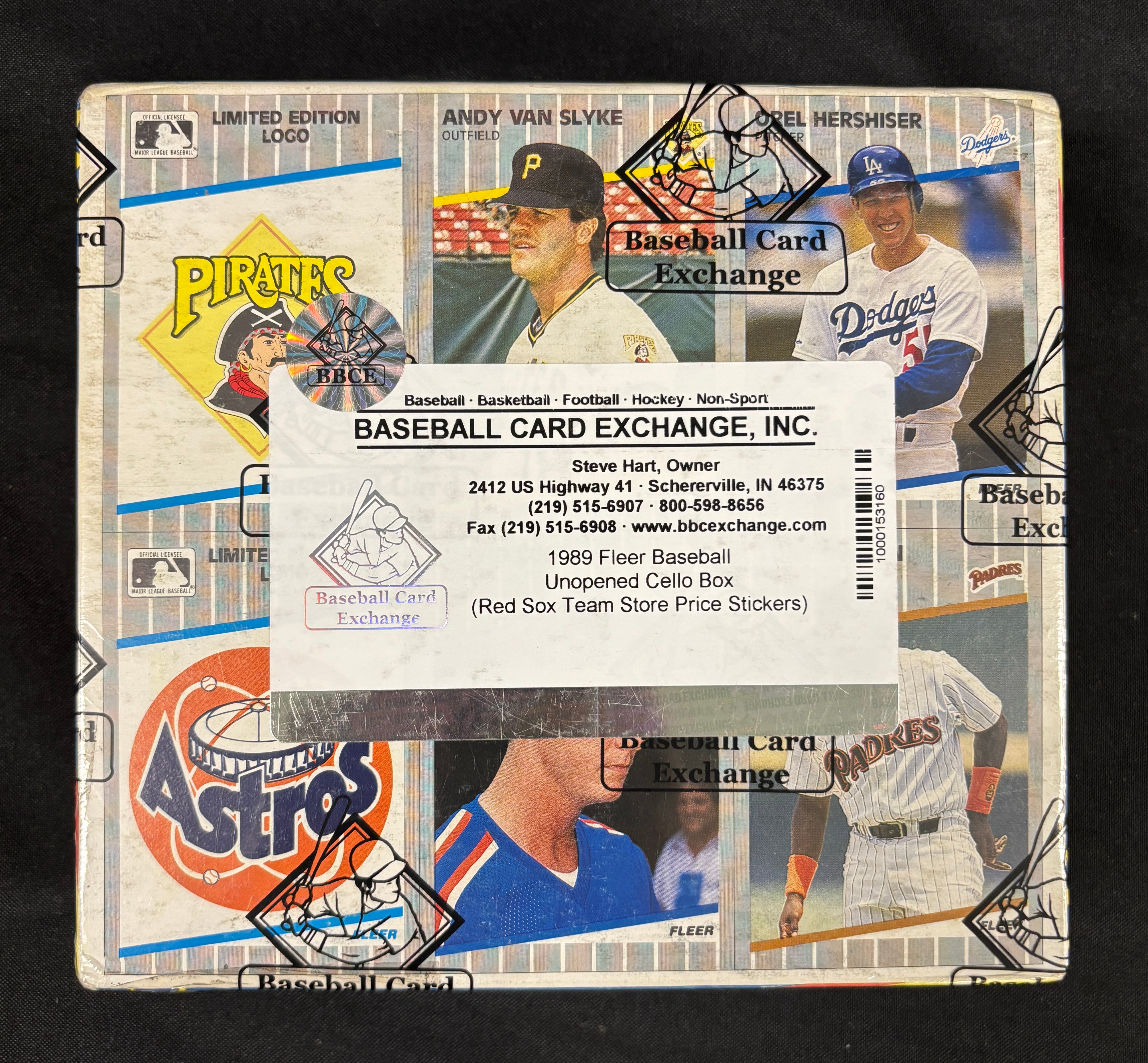 1989 Fleer Baseball Cello Box BBCE Wrapped/Sealed