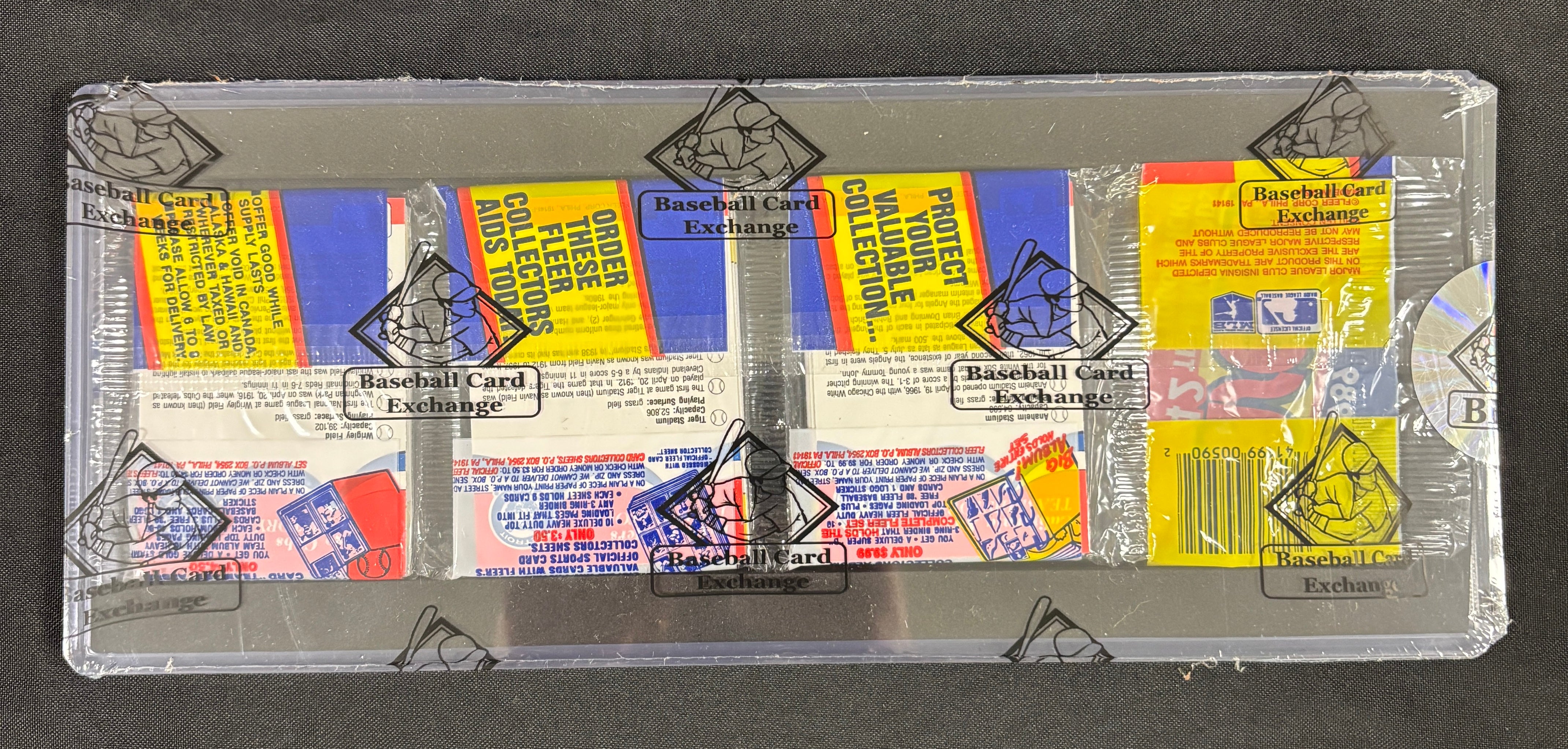 1989 Fleer Baseball Rack Pack Bill Ripken On Top BBCE Wrapped/Sealed