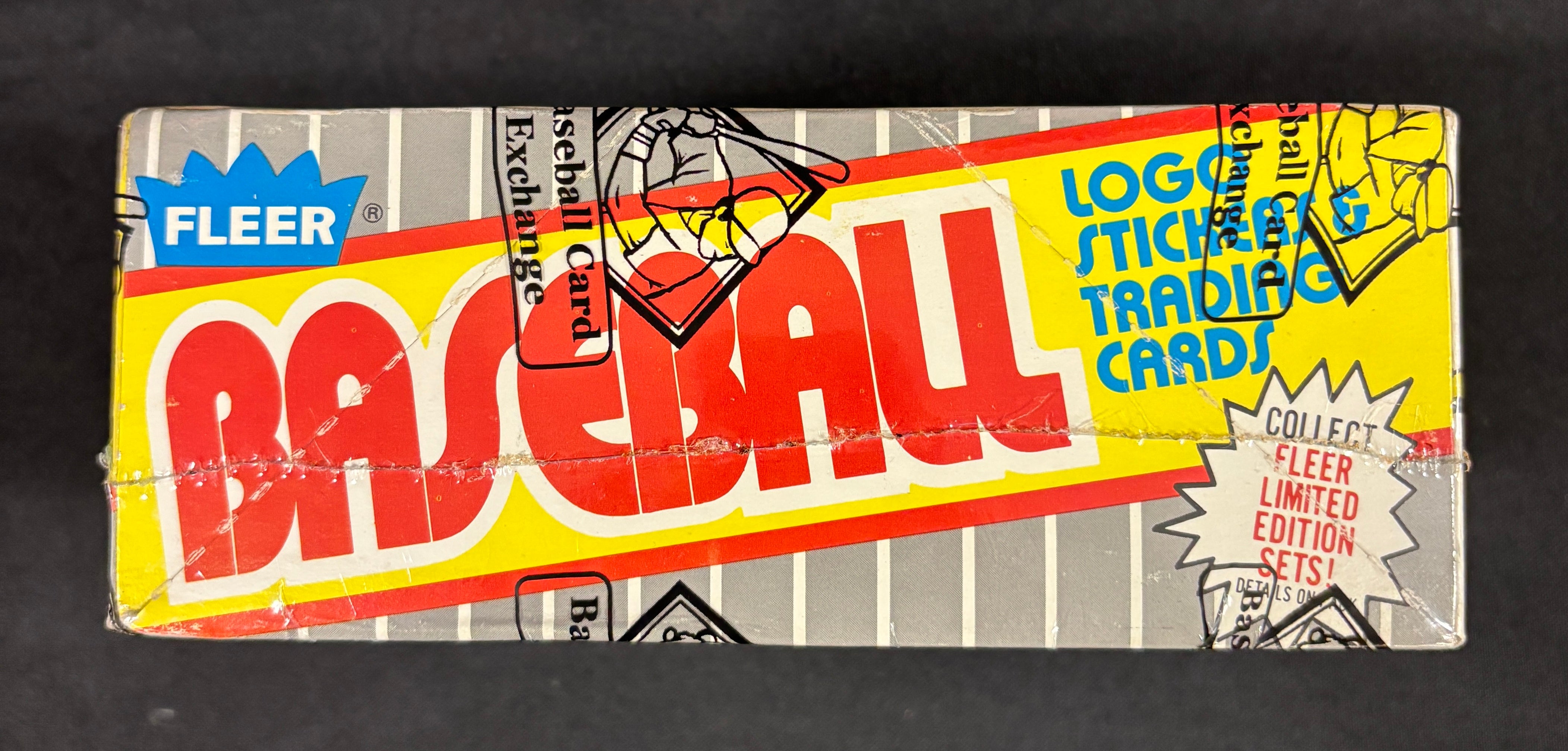 1989 Fleer Baseball Wax Box BBCE Wrapped/Sealed