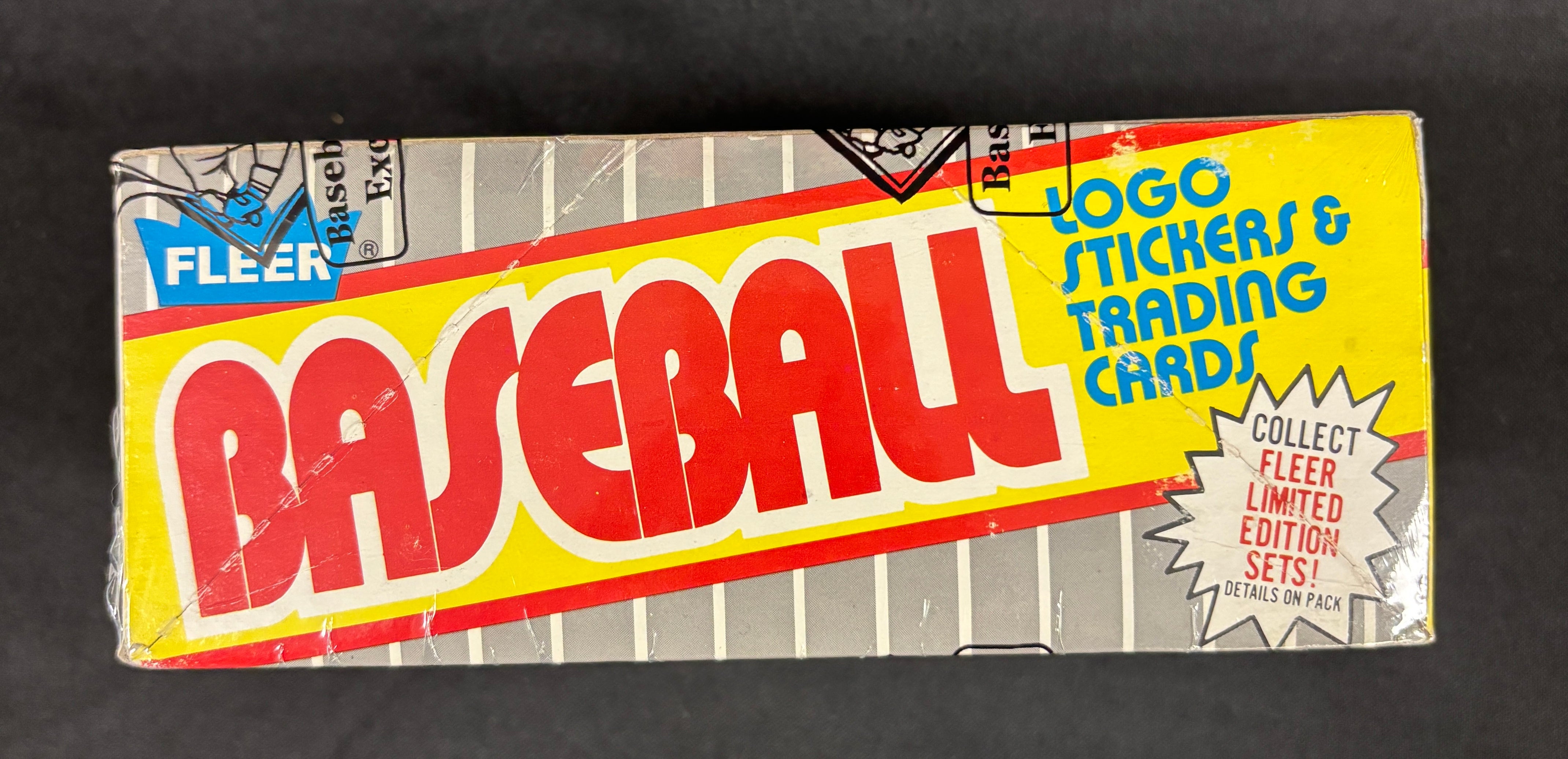 1989 Fleer Baseball Wax Box BBCE Wrapped/Sealed