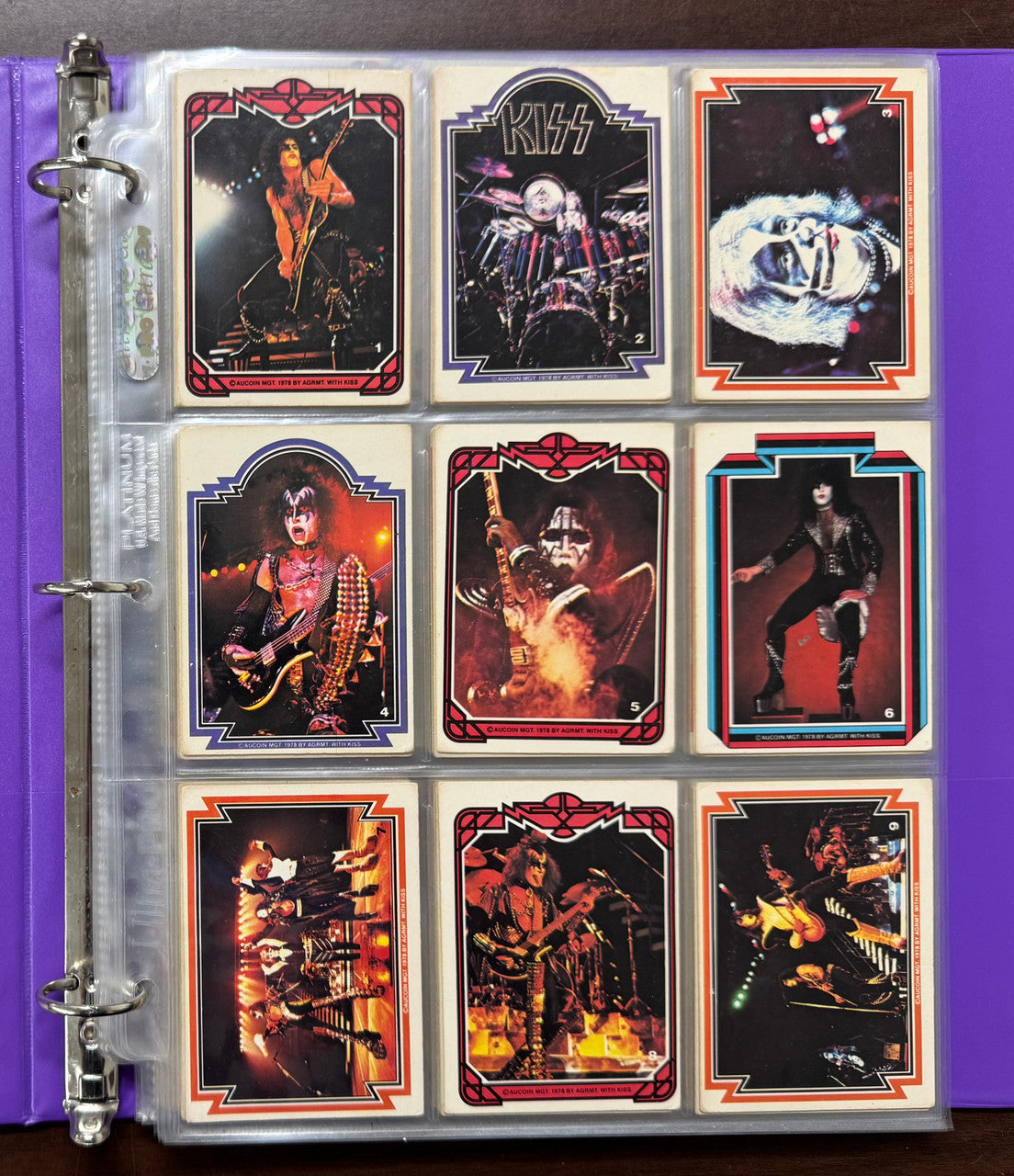 1978 Donruss KISS Complete Card Set Series 1-2 (132) Good