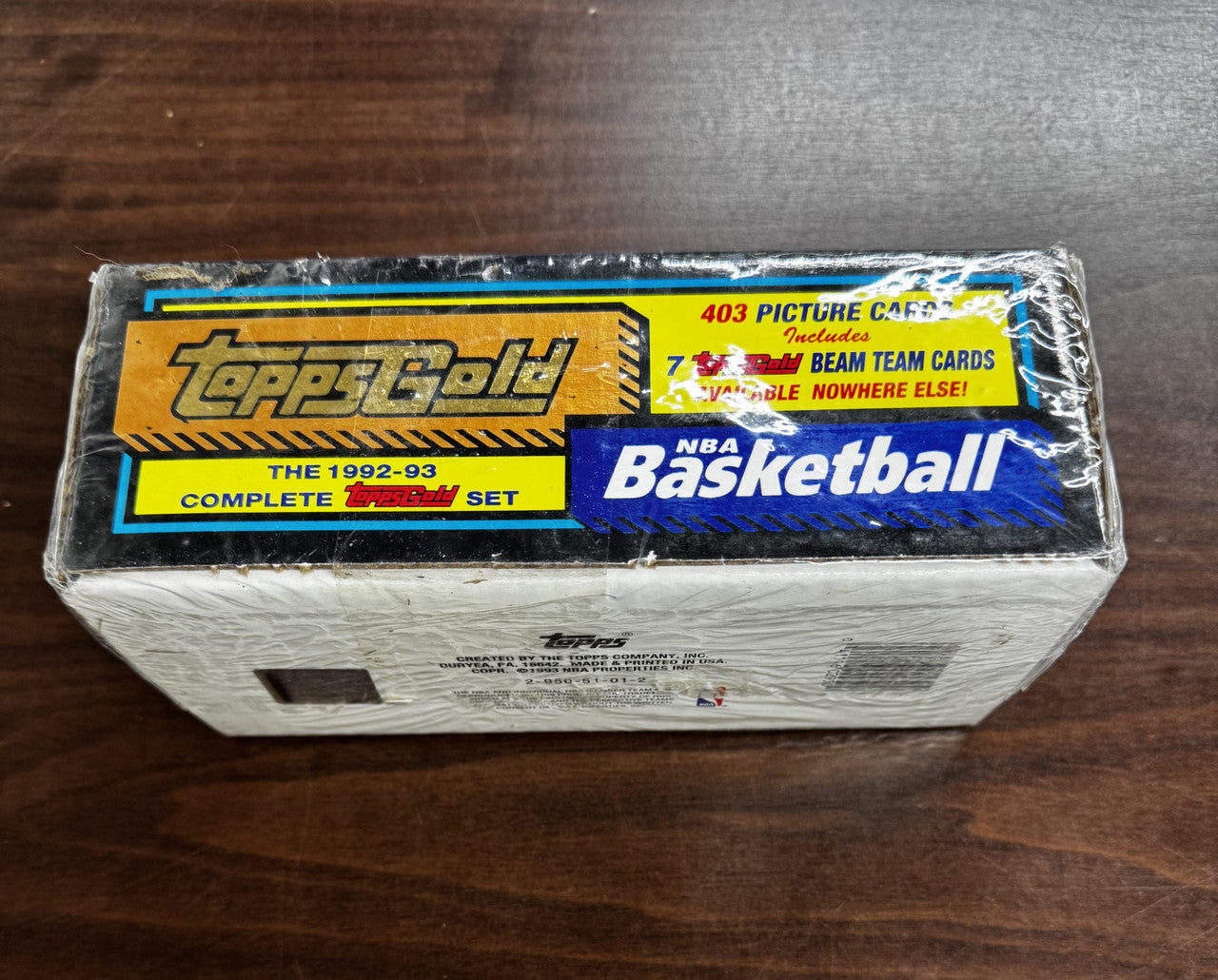1992-93 Topps Gold Basketball Complete Factory Set Sealed