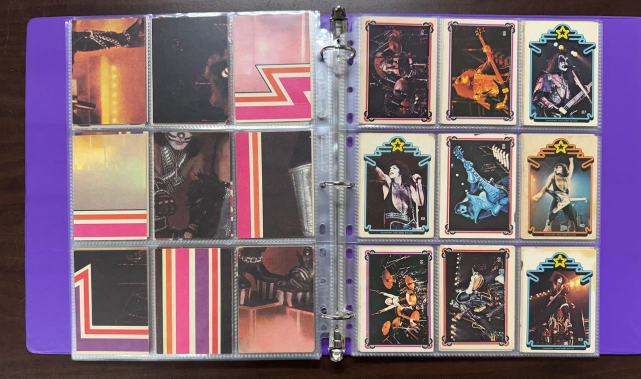 1978 Donruss KISS Complete Card Set Series 1-2 (132) Good