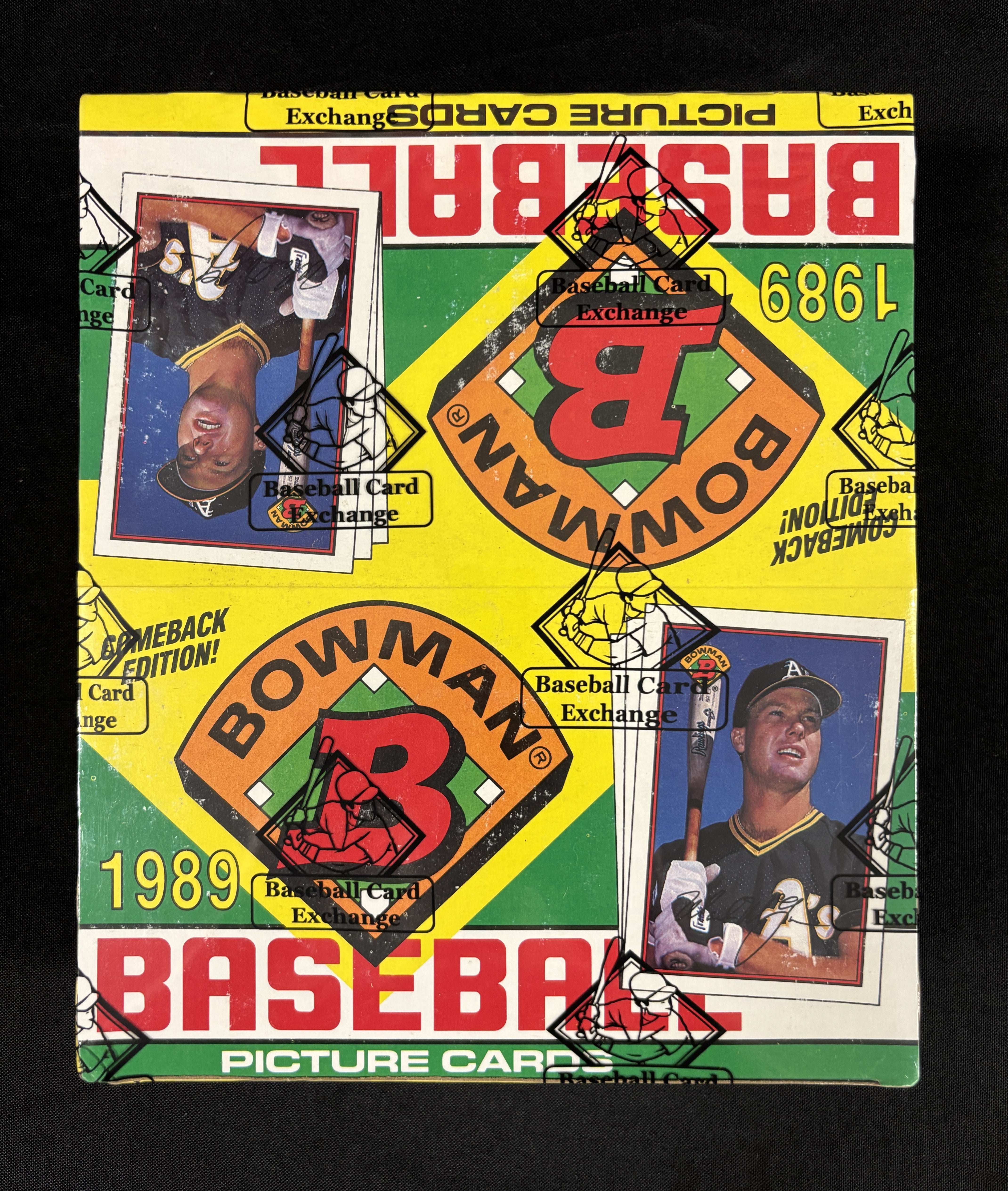 1989 Bowman Baseball Rack Box BBCE Wrapped/Sealed FASC