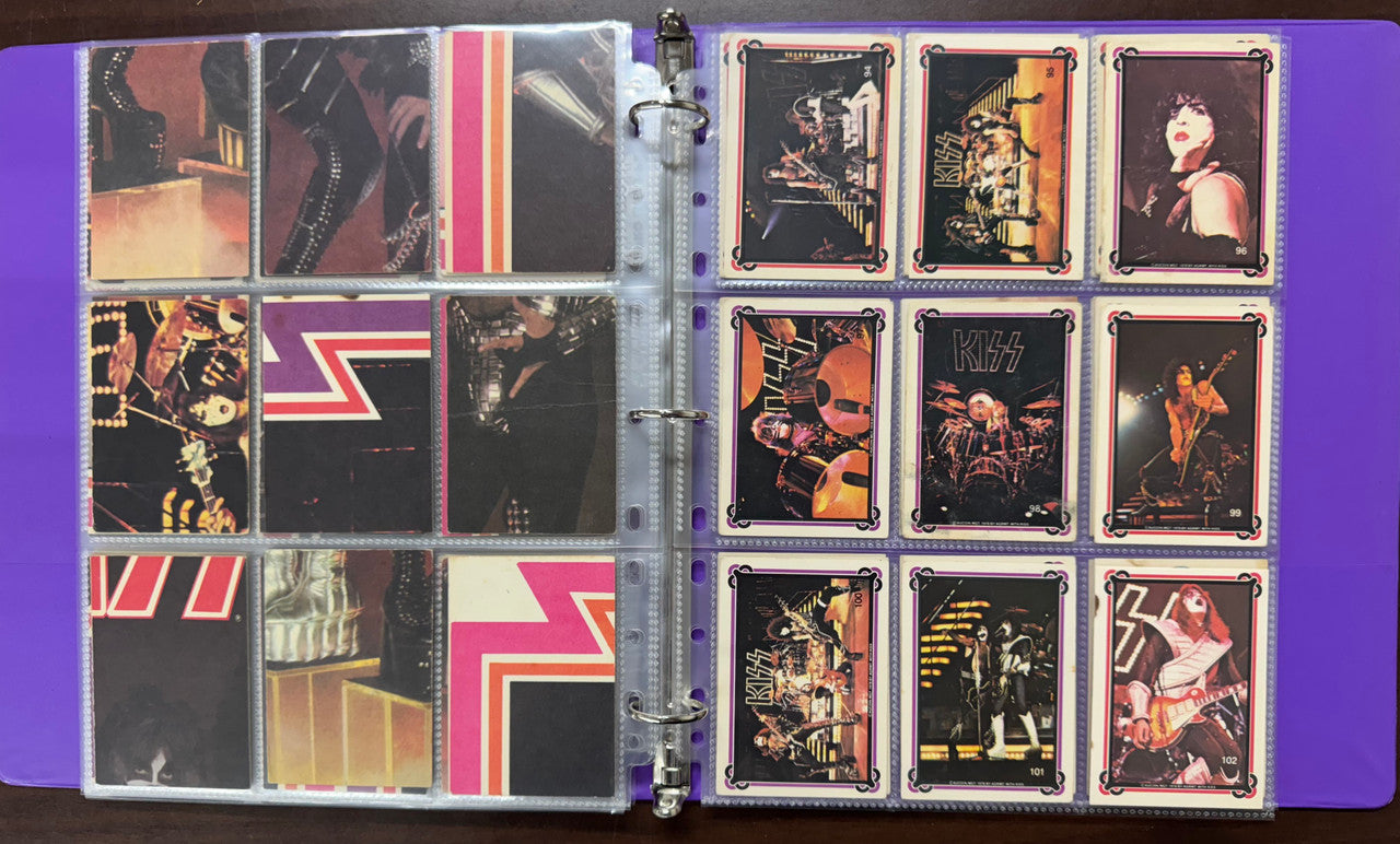 1978 Donruss KISS Complete Card Set Series 1-2 (132) Good