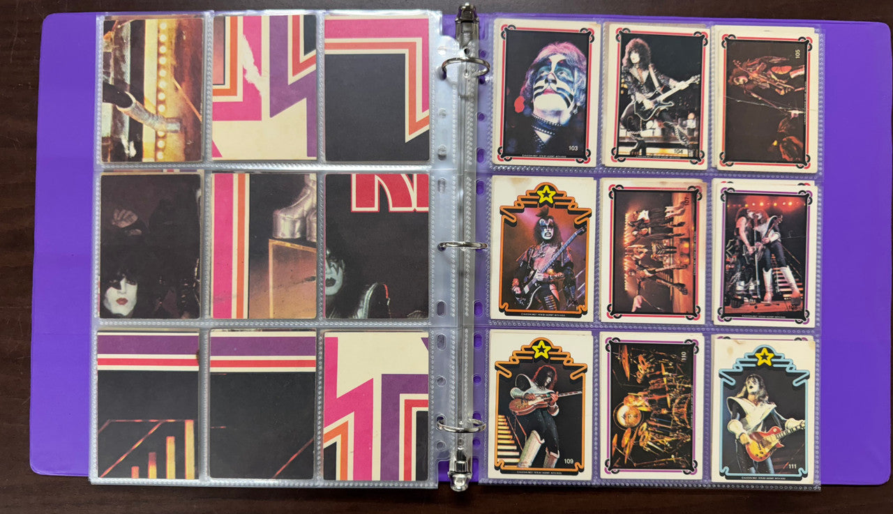 1978 Donruss KISS Complete Card Set Series 1-2 (132) Good