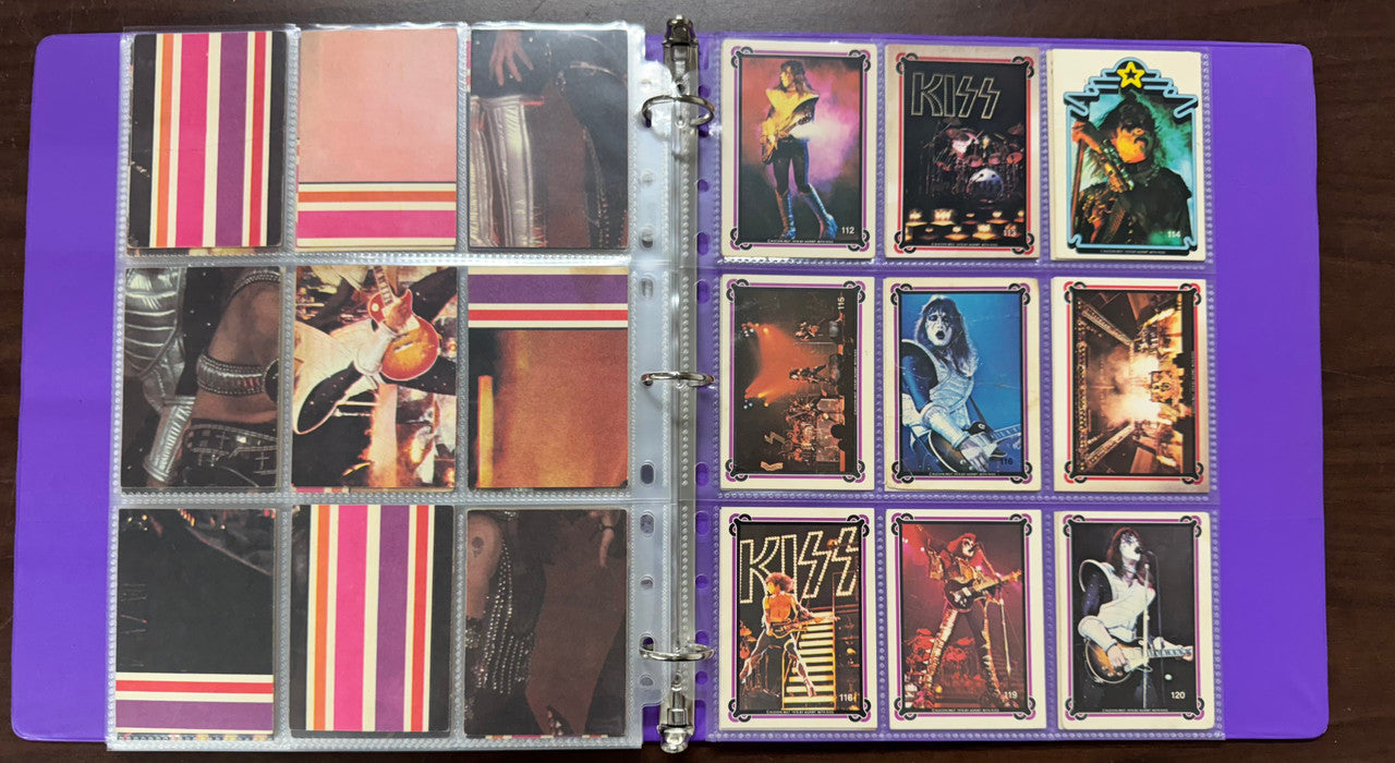 1978 Donruss KISS Complete Card Set Series 1-2 (132) Good