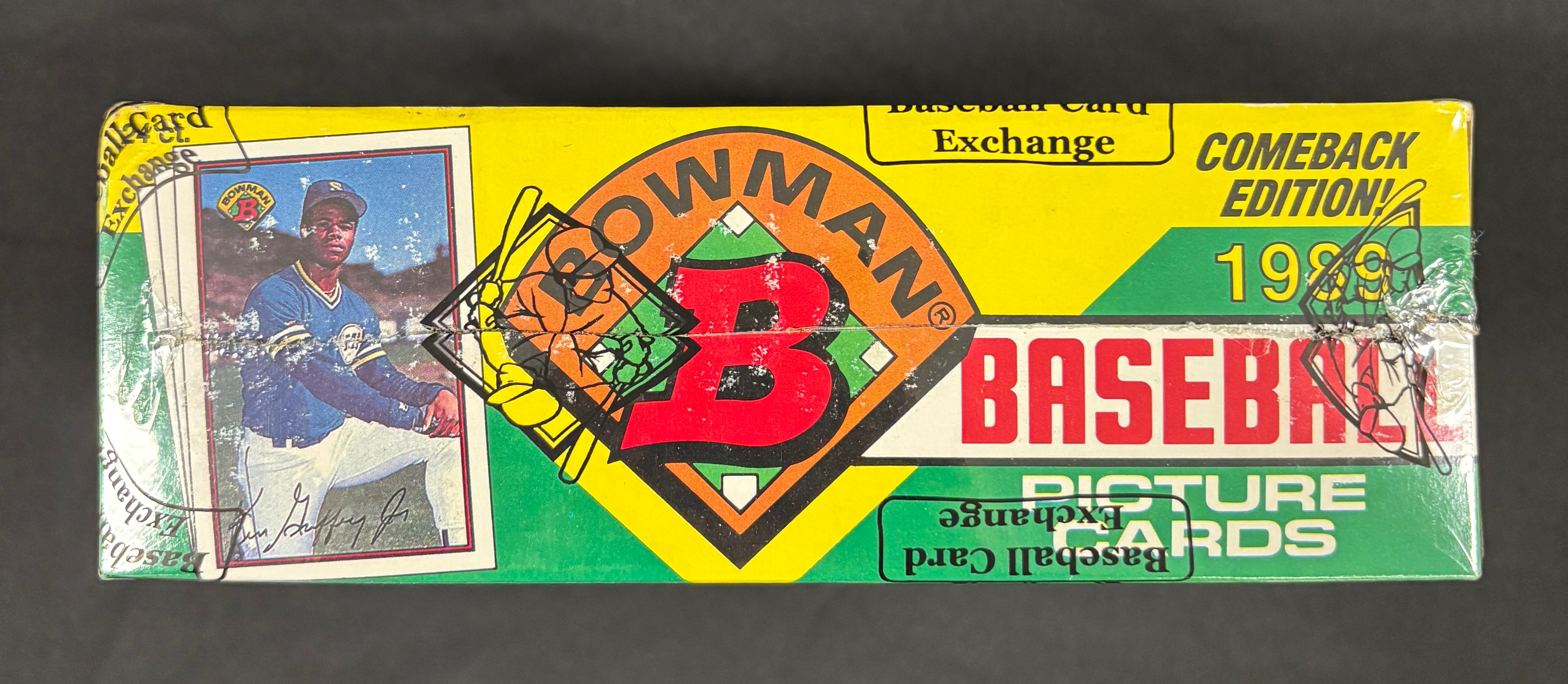 1989 Bowman Baseball Rack Box BBCE Wrapped/Sealed FASC