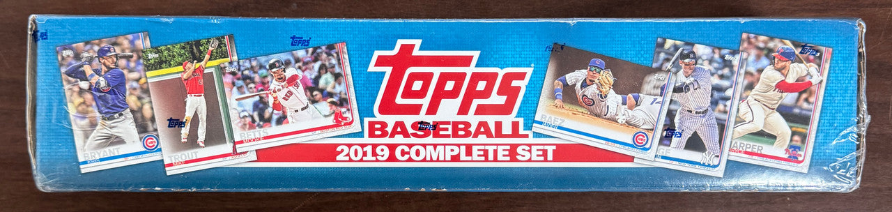 2019 Topps Baseball Complete Factory Set Blue Box Factory Sealed