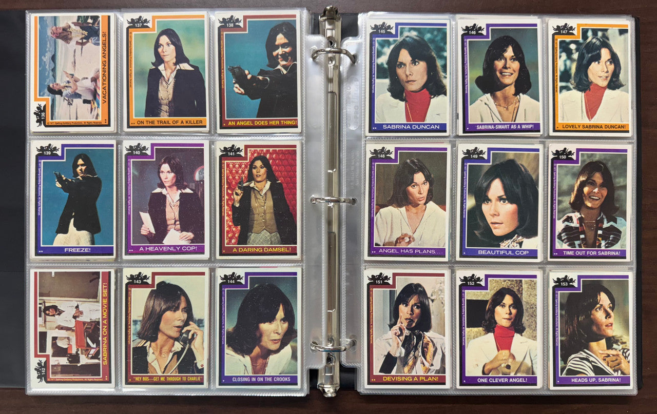 1977 Topps Charlie's Angels Complete Set Series 1-4 (253) W/ Stickers (44) NM