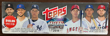 2018 Topps Baseball Complete Factory Set Target Factory Sealed