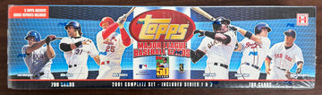 2001 Topps Baseball Complete Factory Set Blue Box Factory Sealed