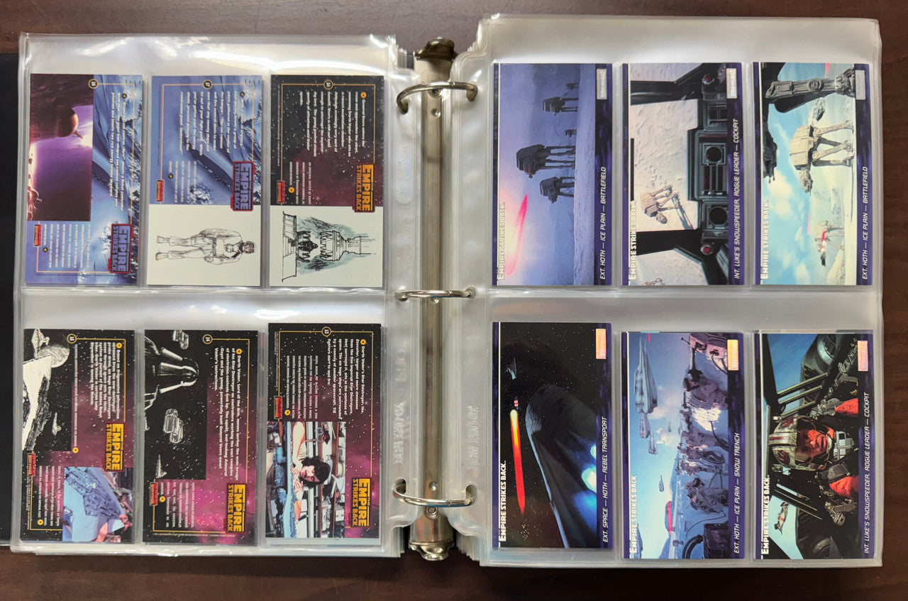1994-97 Topps Widevision Star Wars Complete Set Series 1-4 W/ Binder and Promos