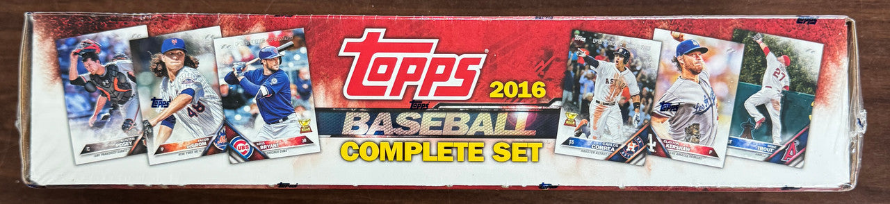 2016 Topps Baseball Complete Set Factory Sealed