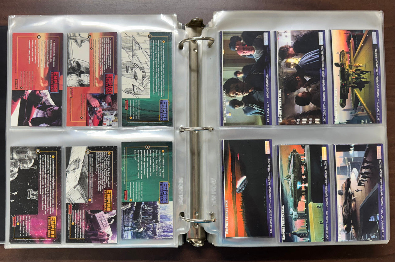1994-97 Topps Widevision Star Wars Complete Set Series 1-4 W/ Binder and Promos