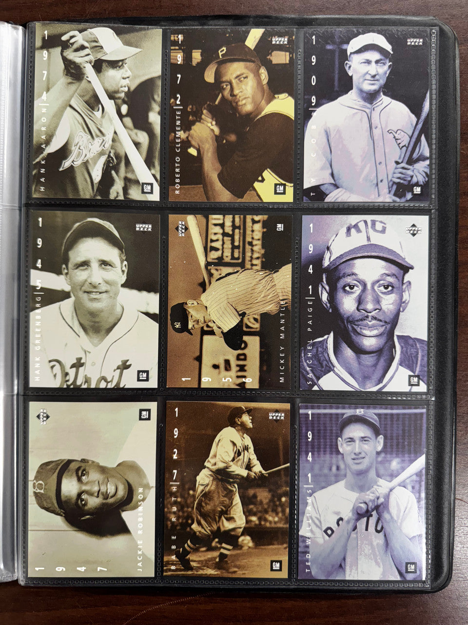 1994 Upper Deck Baseball The American Epic Complete Set (90 Total Cards)