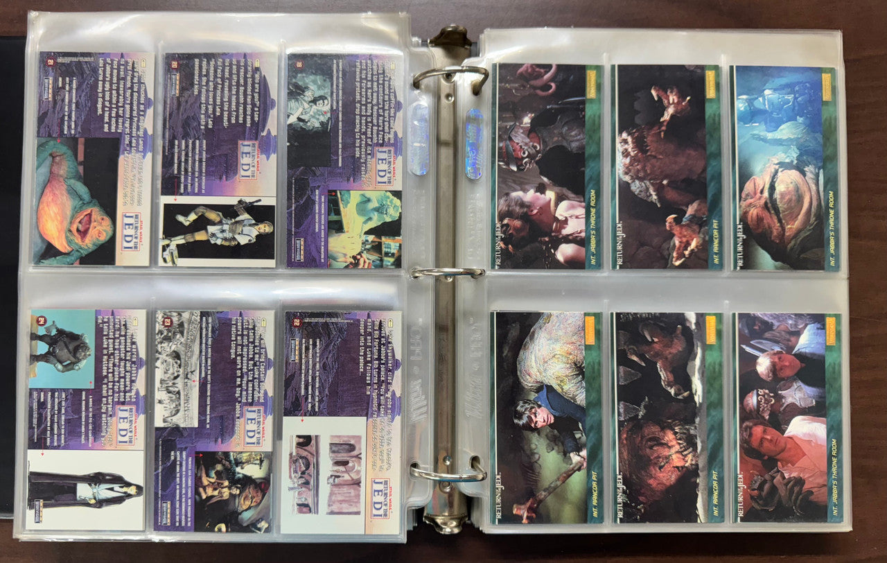 1994-97 Topps Widevision Star Wars Complete Set Series 1-4 W/ Binder and Promos
