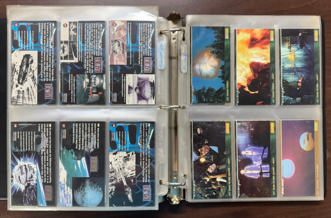 1994-97 Topps Widevision Star Wars Complete Set Series 1-4 W/ Binder and Promos